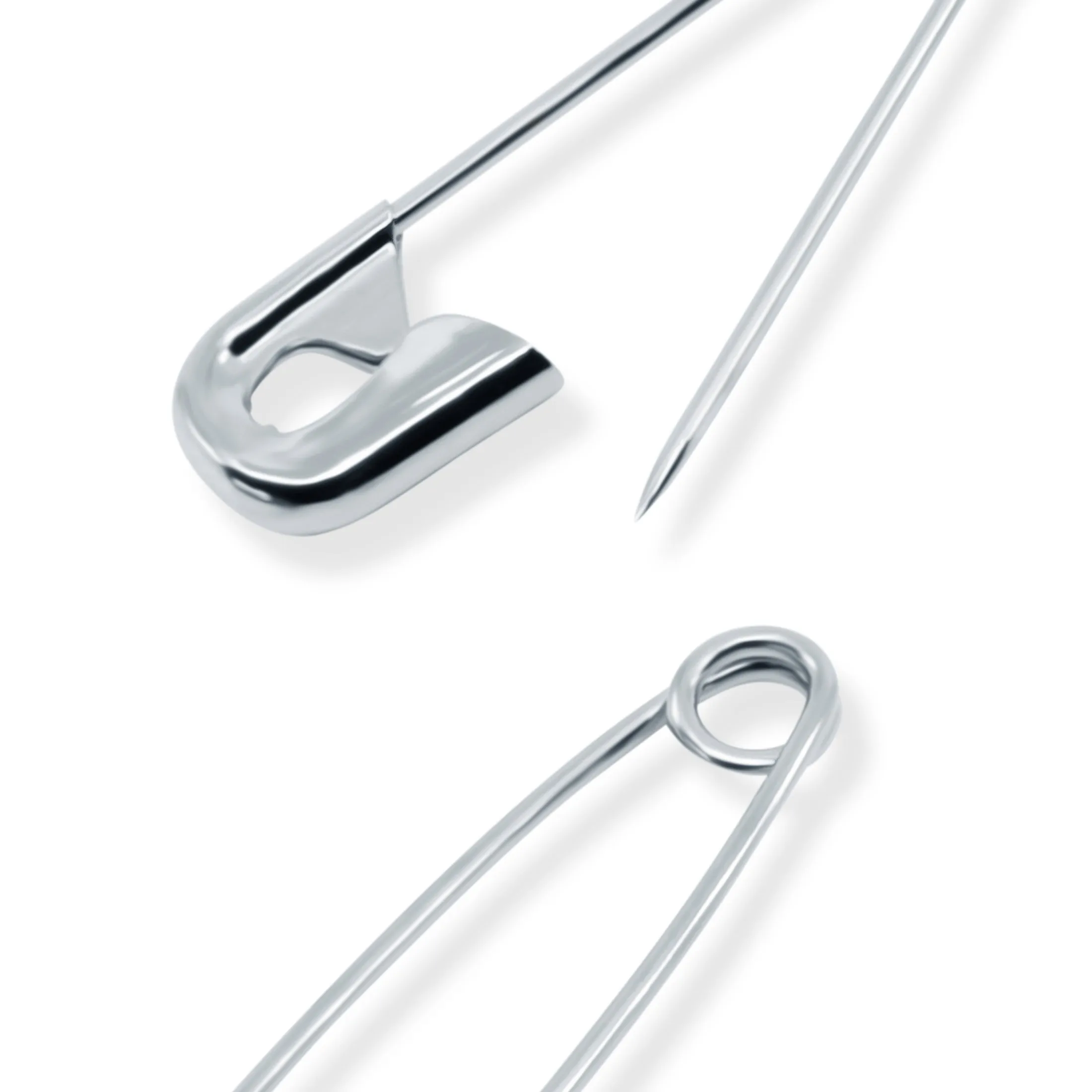 1-1/2" Basting Pins, Nickel, 50 pc