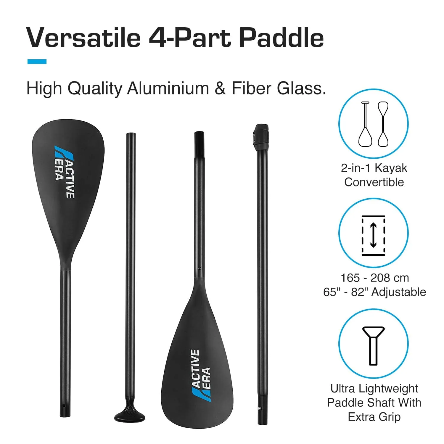 10'5 2-In-1 Inflatable Stand Up Paddle Board with Kayak Conversion