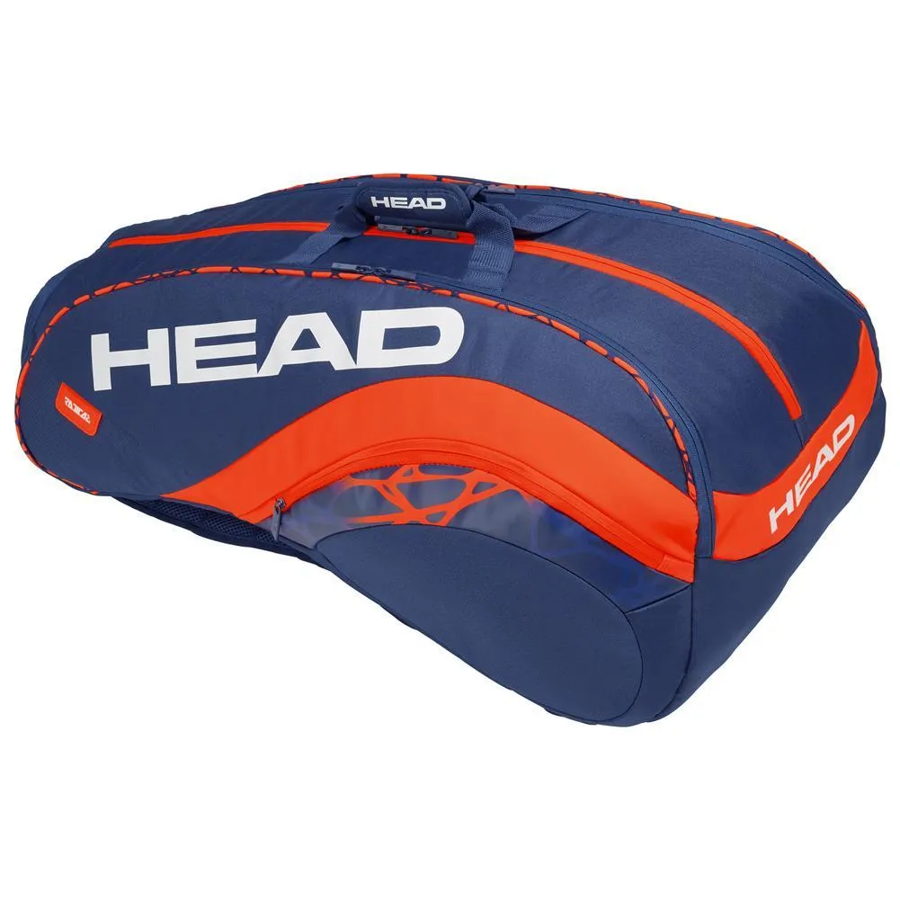 2019 Radical 12R Monstercombi Blue and Orange Tennis Bag