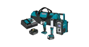 2020 Makita 18V LXT® Emergency Preparedness 3-Pc. Combo Kit (XT338T)