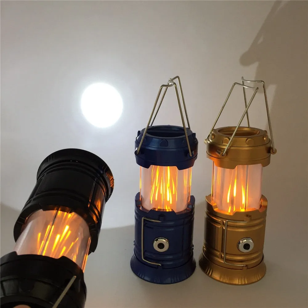 3 in 1 LED Flame Lantern