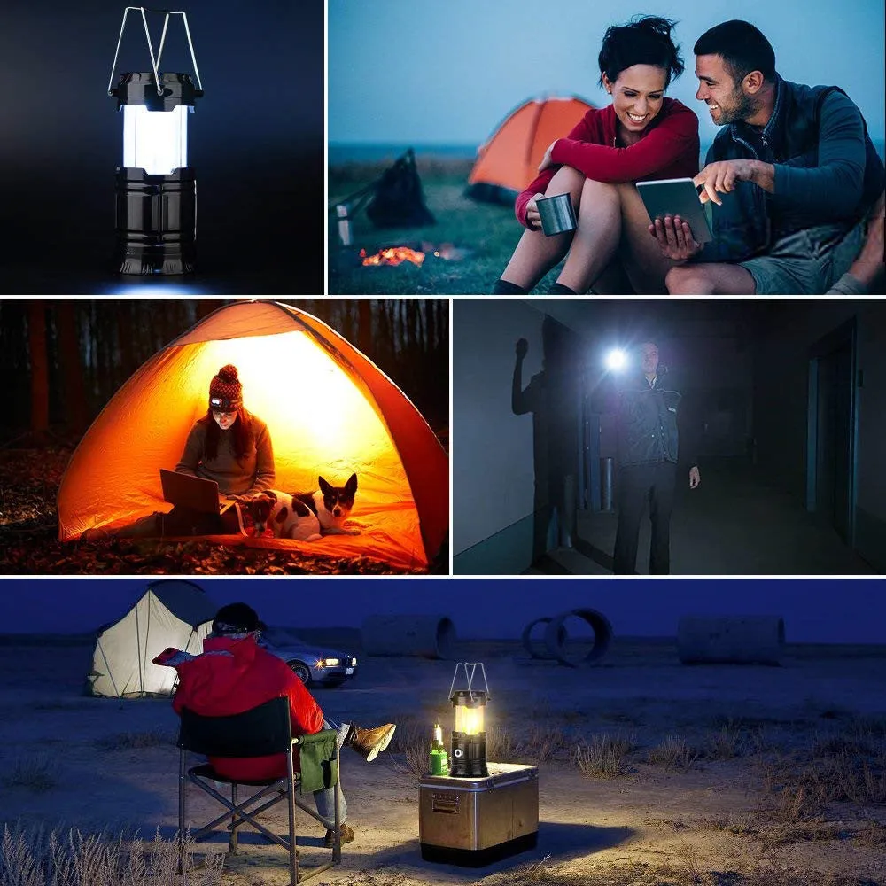 3 in 1 LED Flame Lantern