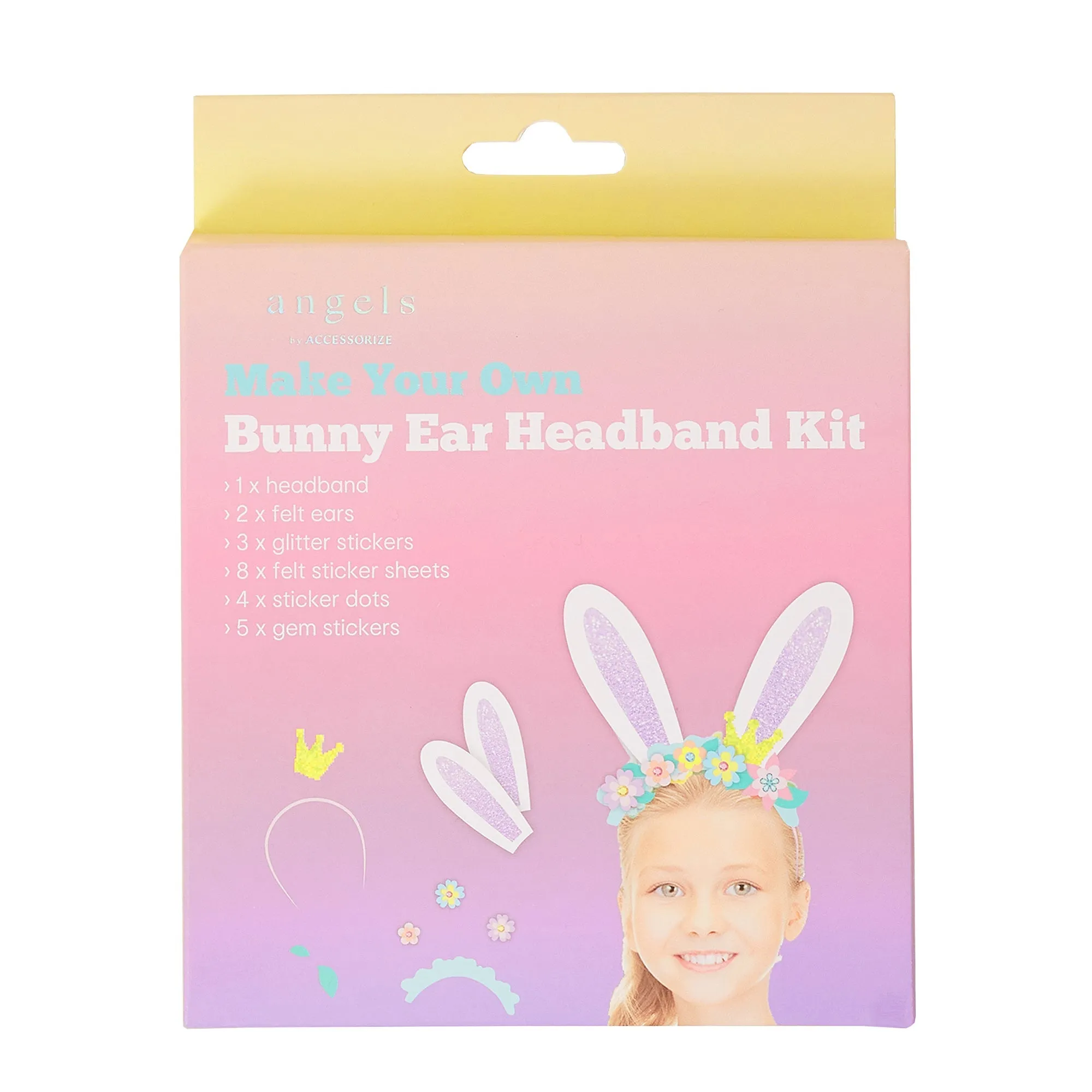 Accessorize London Girl's Make Your Own Bunny Ears