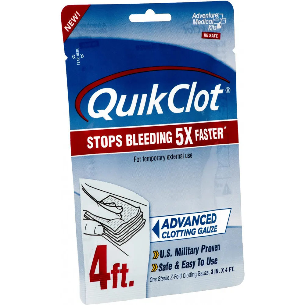 Adventure Medical QuickClot Gauze 3" x 4 [5020-0026]