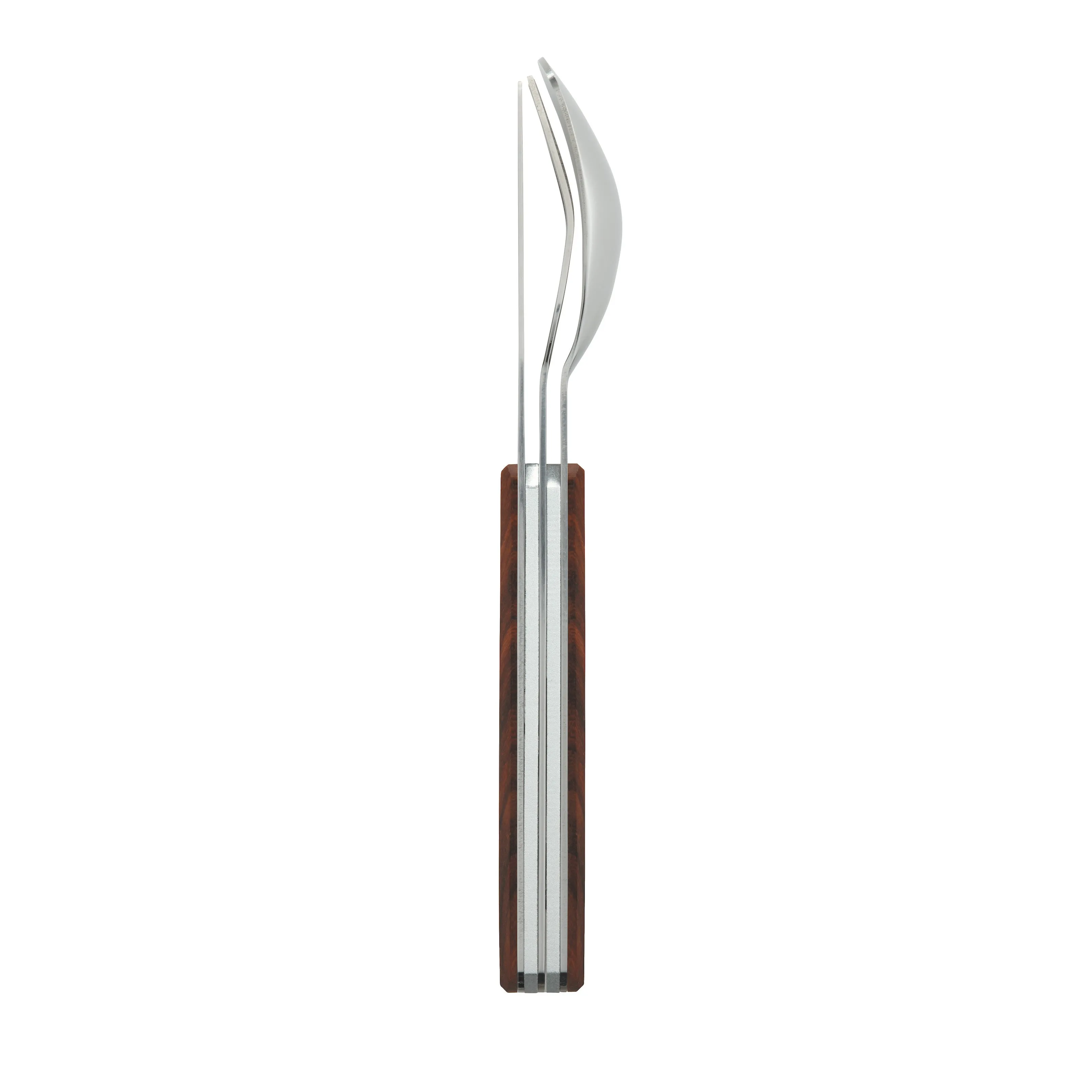 Akinod Cutlery Set Wood & Steel