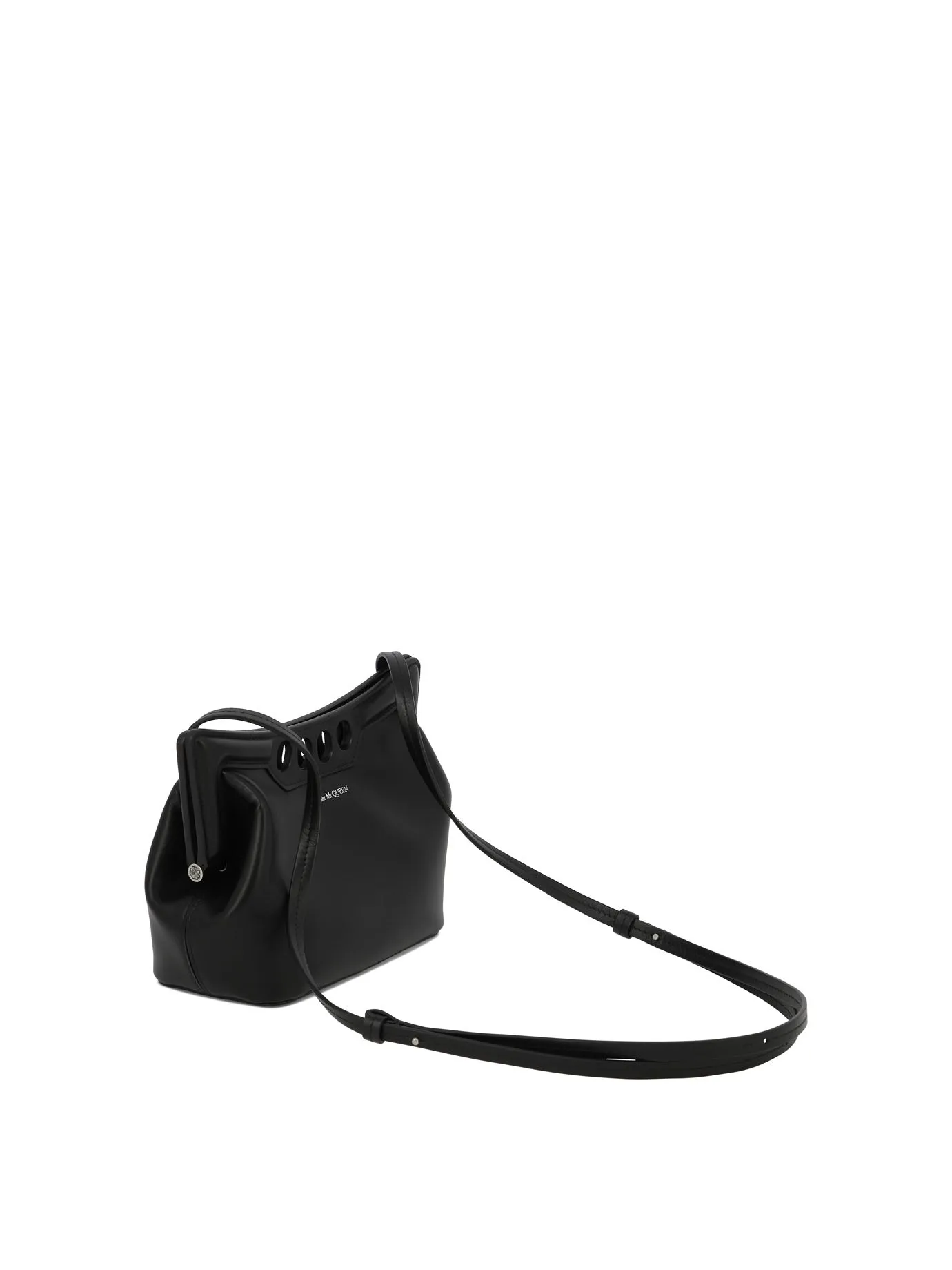 ALEXANDER MCQUEEN Stylish 24SS Women's Black Shoulder Bag