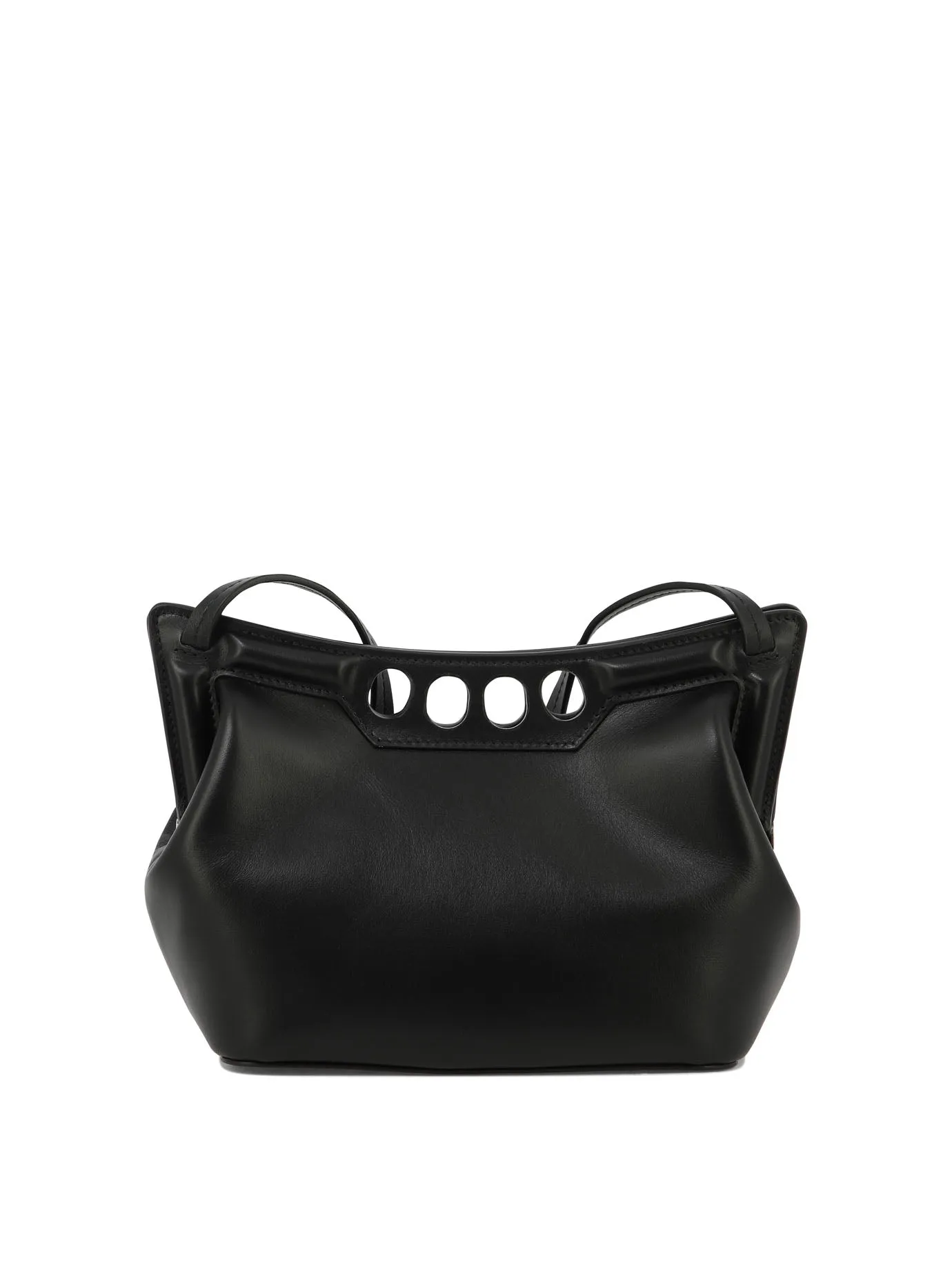 ALEXANDER MCQUEEN Stylish 24SS Women's Black Shoulder Bag