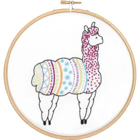 Alpaca Embroidery Kit