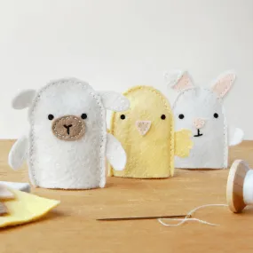 Animal Finger Puppets Craft Kit