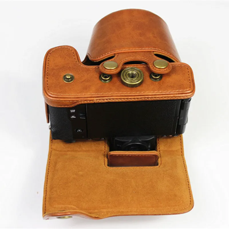 Applicable to Fuji X-s10 Camera Protective Leather Case Xs10 Mirrorless Camera Bag Xs10 Shell