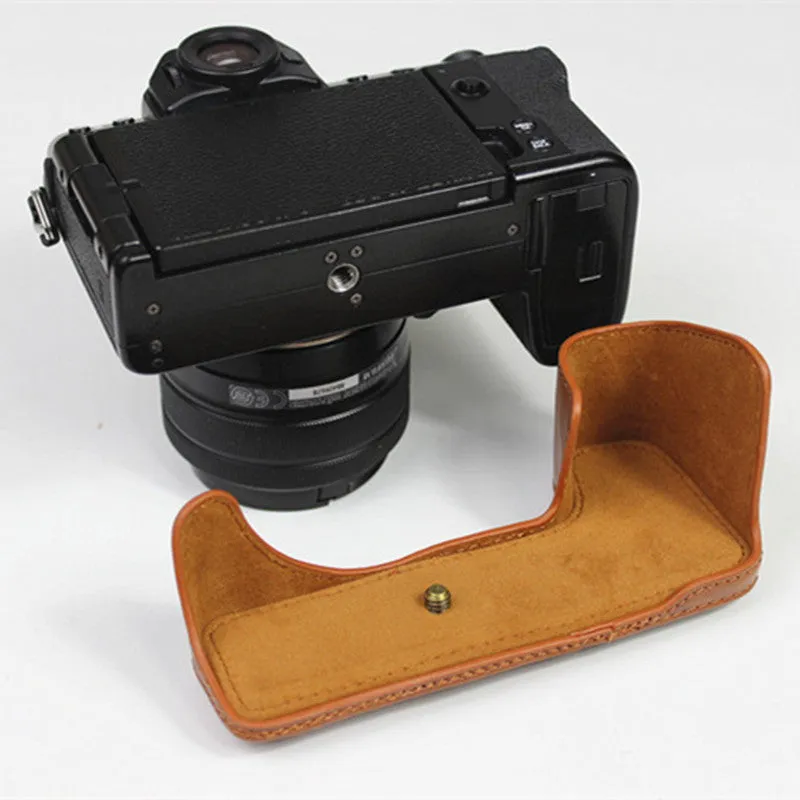 Applicable to Fuji X-s10 Camera Protective Leather Case Xs10 Mirrorless Camera Bag Xs10 Shell