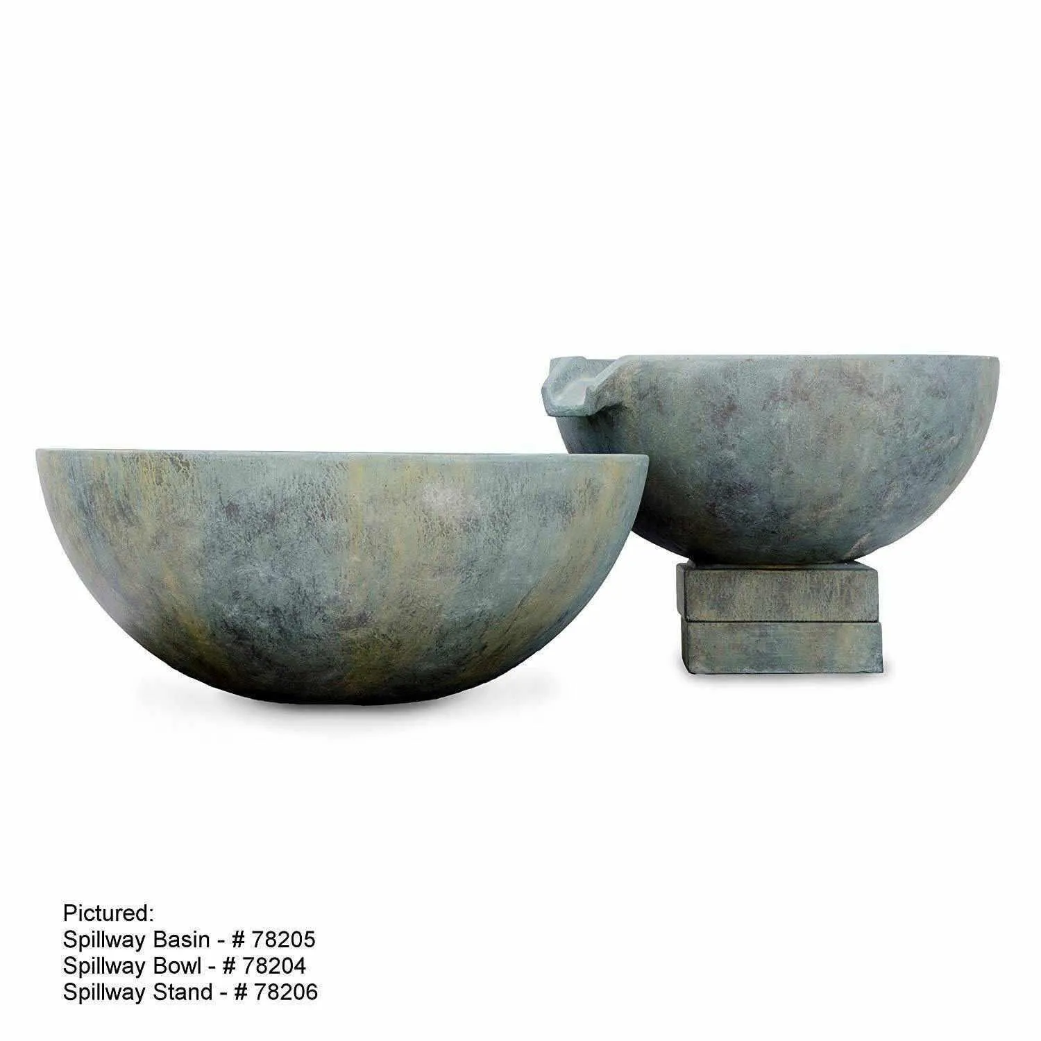 Aquascape Spillway Bowl and Basin Landscape Fountain Kit