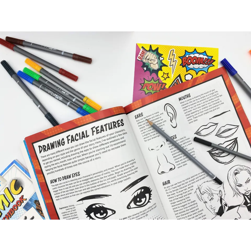 Art Maker Comic Book Art Kit