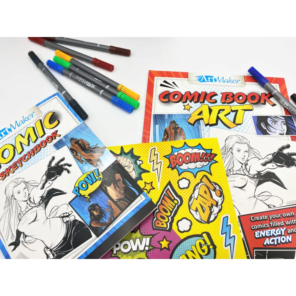 Art Maker Comic Book Art Kit