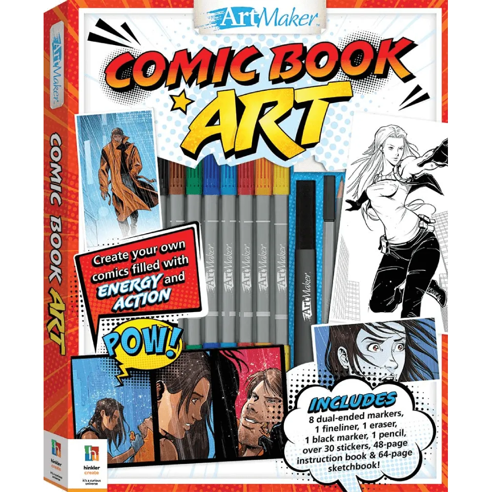 Art Maker Comic Book Art Kit