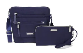 Baggallini Escape Crossbody Navy