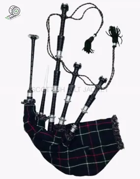 BAGPIPES MACKENZIE TARTAN - GREAT HIGHLAND BAGPIPES