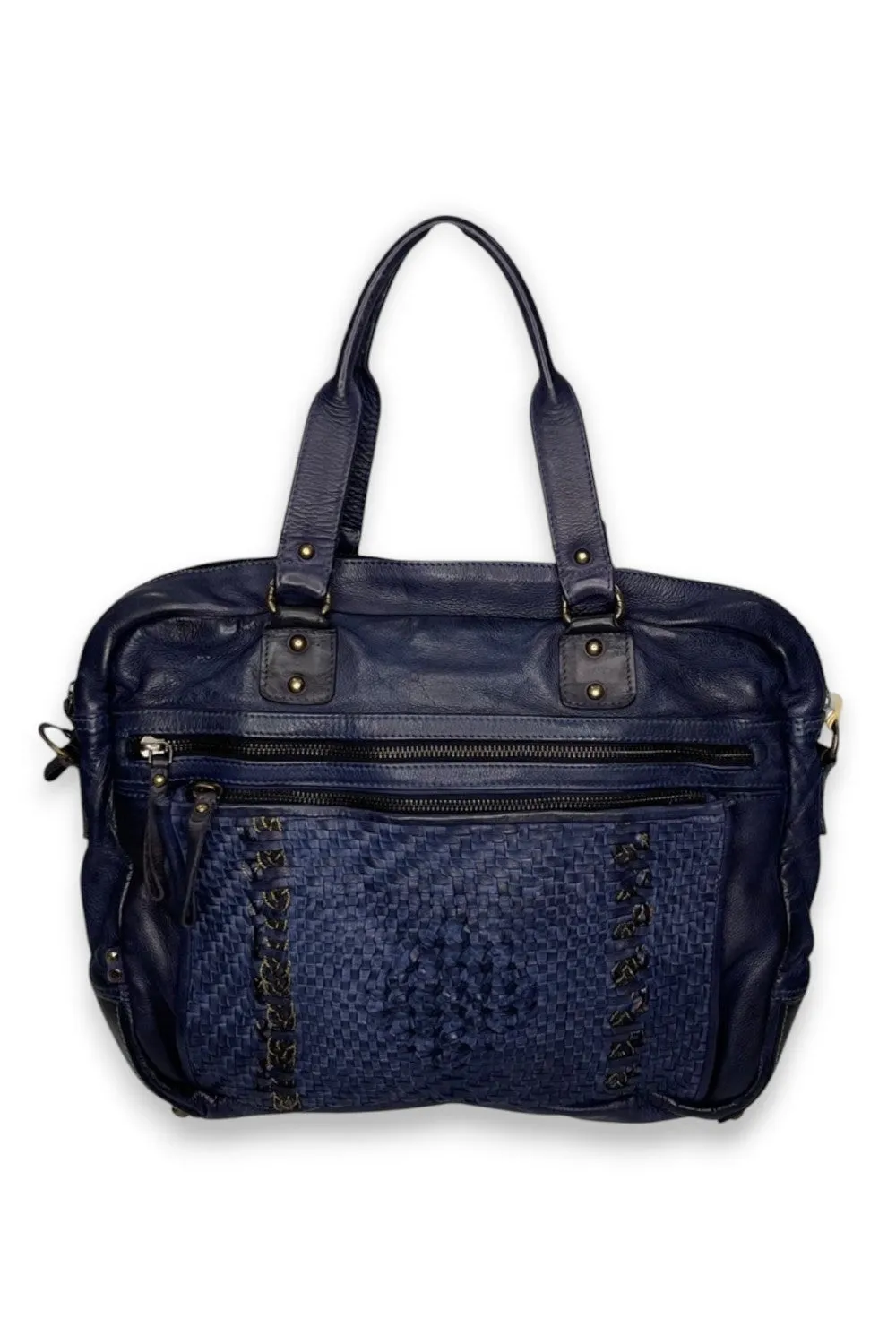 Bailey Laptop Bag in Navy