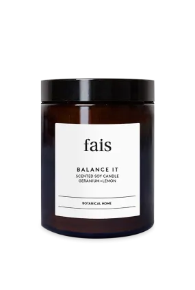 Balance It Geranium & Lemon Candle