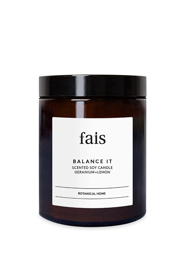 Balance It Geranium & Lemon Candle