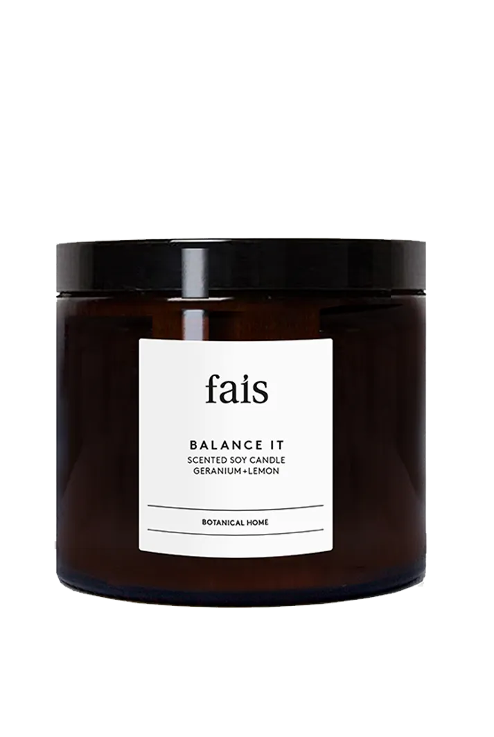 Balance It Geranium & Lemon Candle