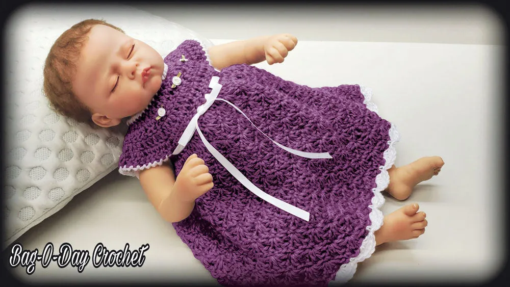 Bella Rose Newborn Baby Dress