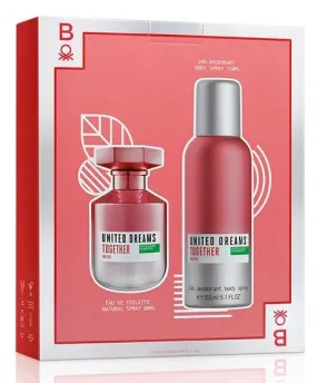 Benetton United Dreams Together 2-Piece Gift Set For Women