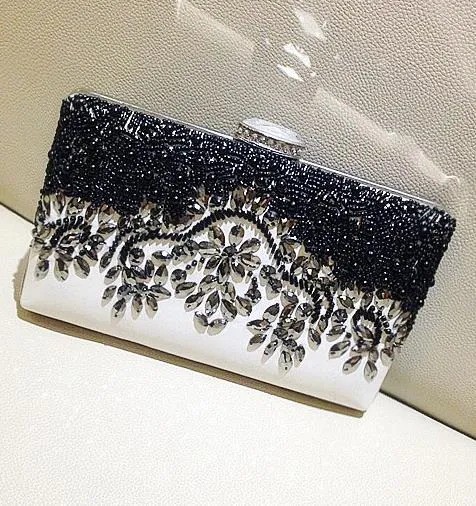 Black Pearl Clutch Purse