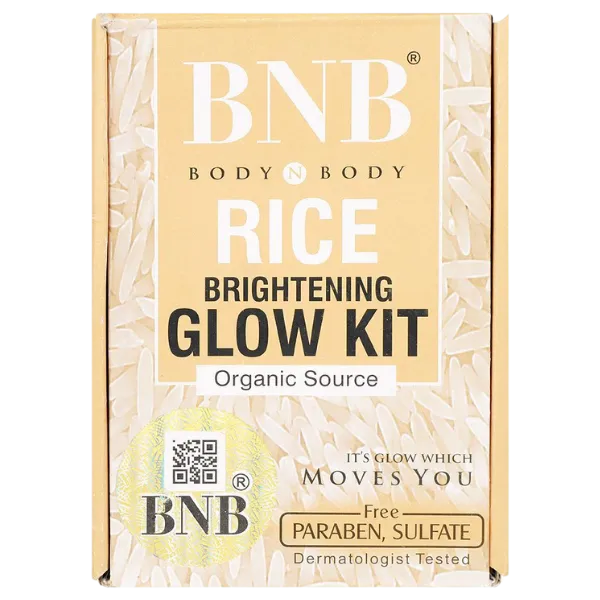 BNB Rice Brightening Glow Kit