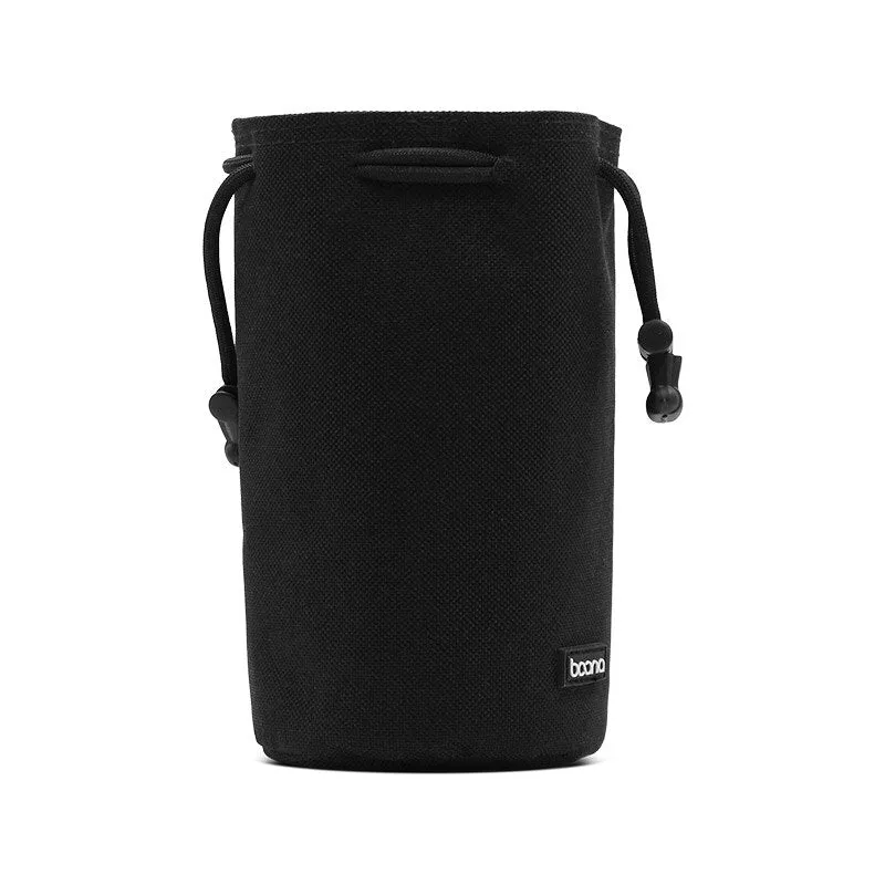 BOONA  Camera Bag Lens Bag Camera Pouch Lens Case  Drawstring Pouch for DSLR Nikon Canon Sony Pentax Waterproof Velvet Protect