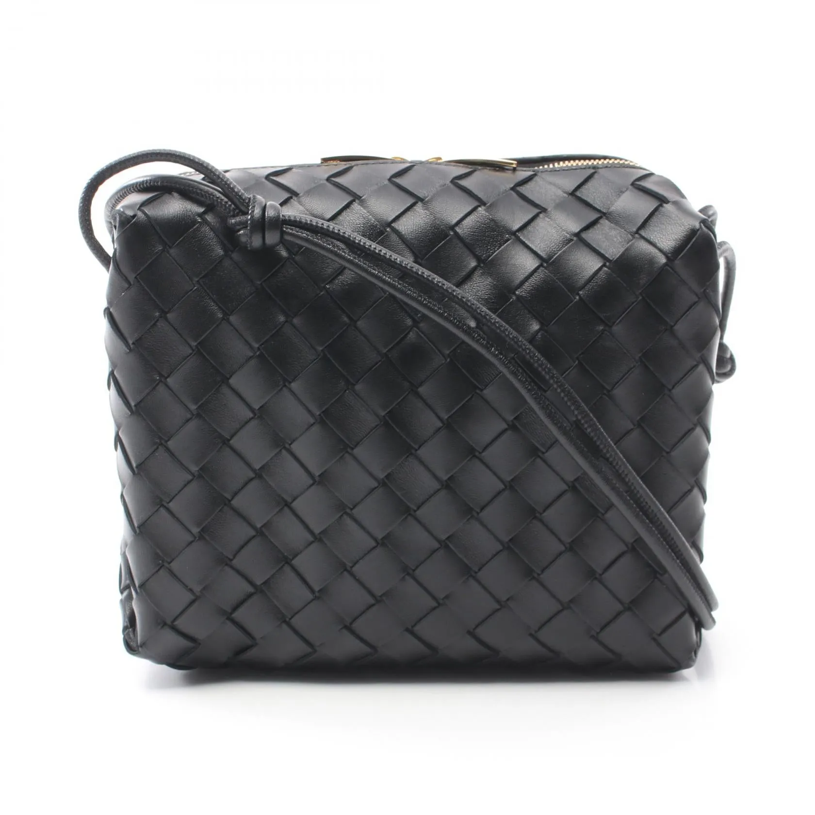 Bottega Veneta Intrecciato Leather Small Camera Bag