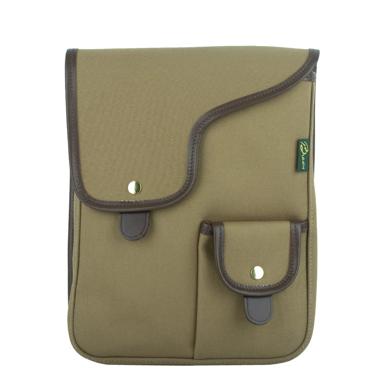 Brady Dyce Messenger Bag Khaki / French Tan