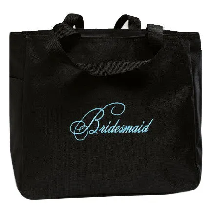 Bridal Wedding Party Tote Bag