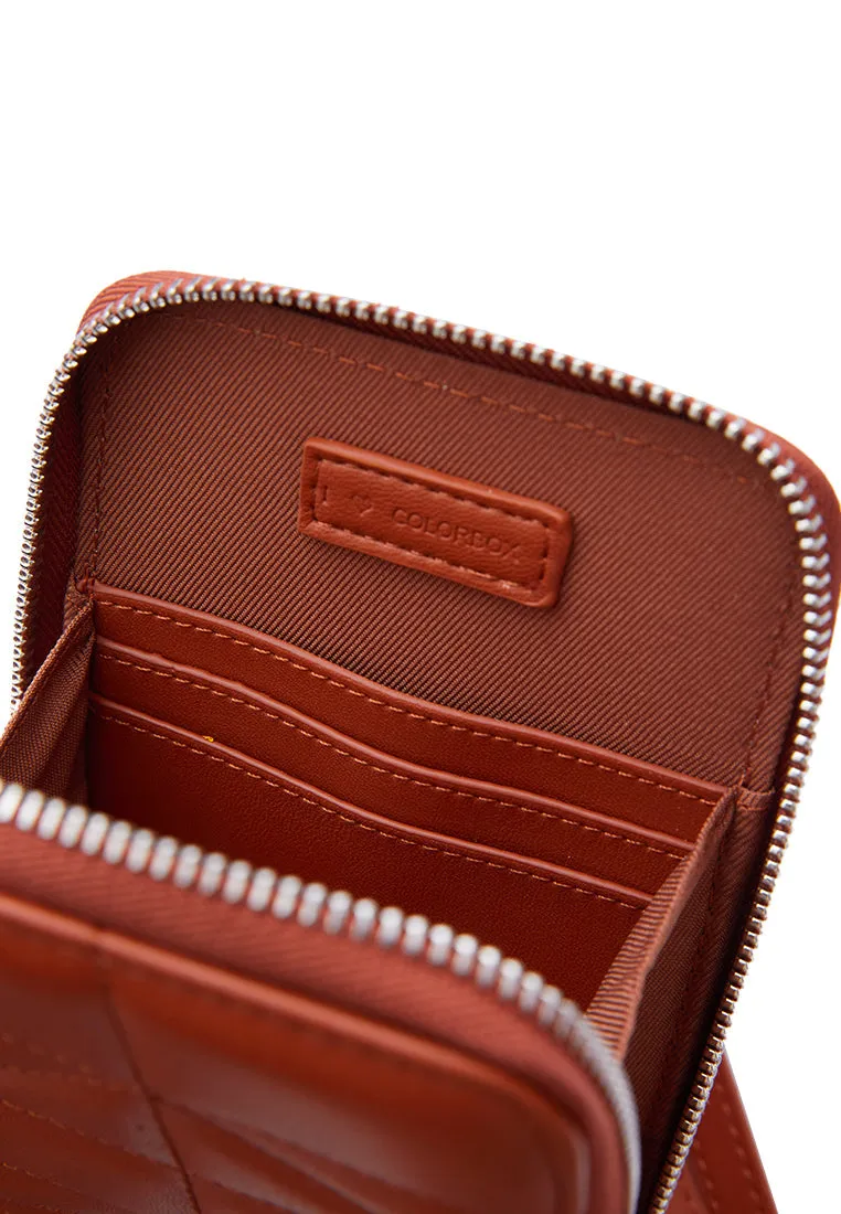 Brown Phone Sling Bag