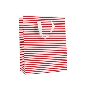 Candy Cane Stripe Gift Bag