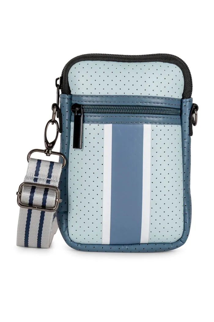 Casey Azure Cell Phone Bag