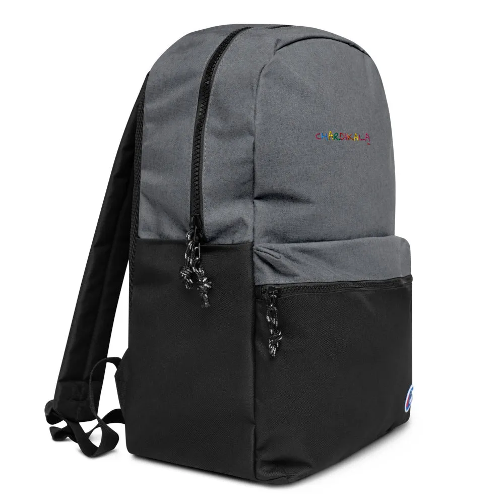 CHARDIKALA RANG -Embroidered Champion Backpack