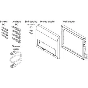 Cisco CP-8800-WMK Spare Wall Mount Kit for 8800 Series IP Phones