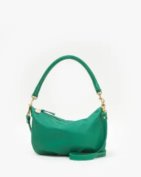 Clare V. - Petit Moyen in Emerald Italian Nappa