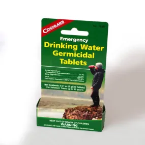 Coghlan's Water Purification Tablets - Treats up to 25 Quarts