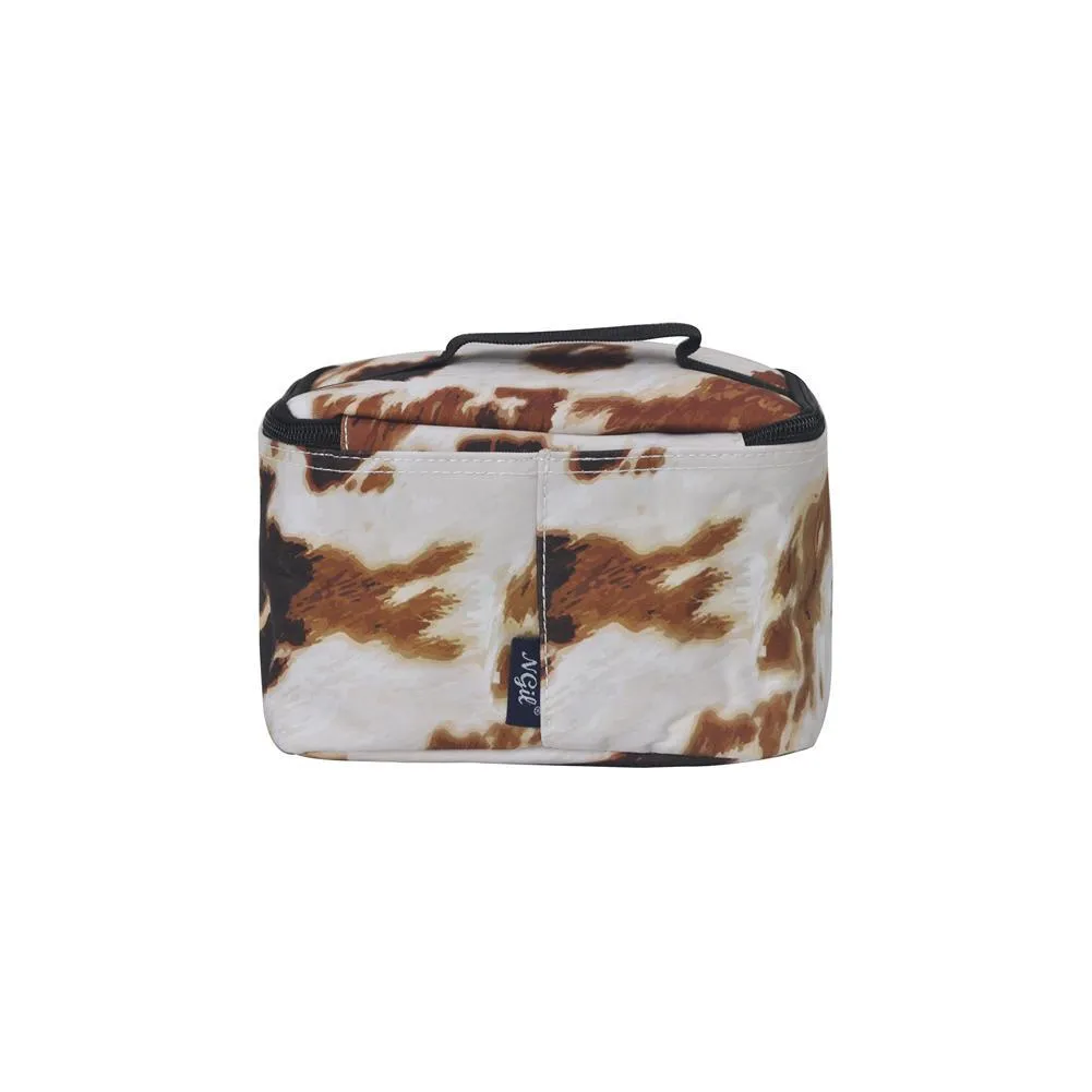 Cow Print NGIL Cosmetic Case