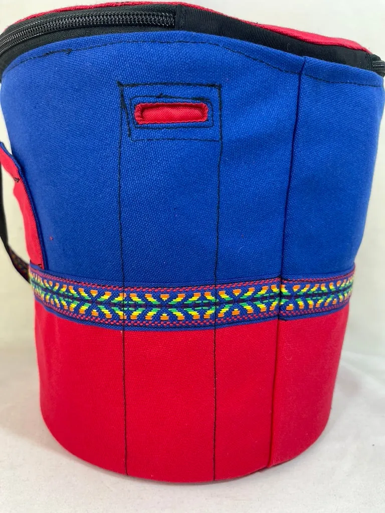 Custom Made Water Drum Bag RAinbow Medicine and 4 Direction Deer