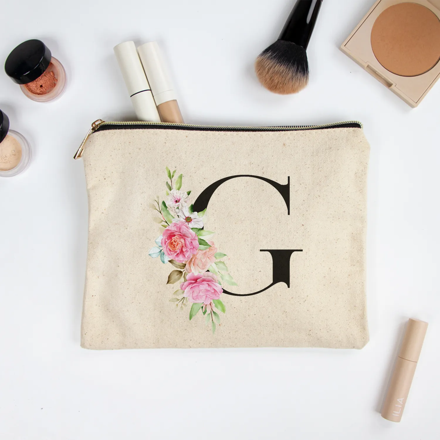 Customized Bridesmaid Cosmetic Bag