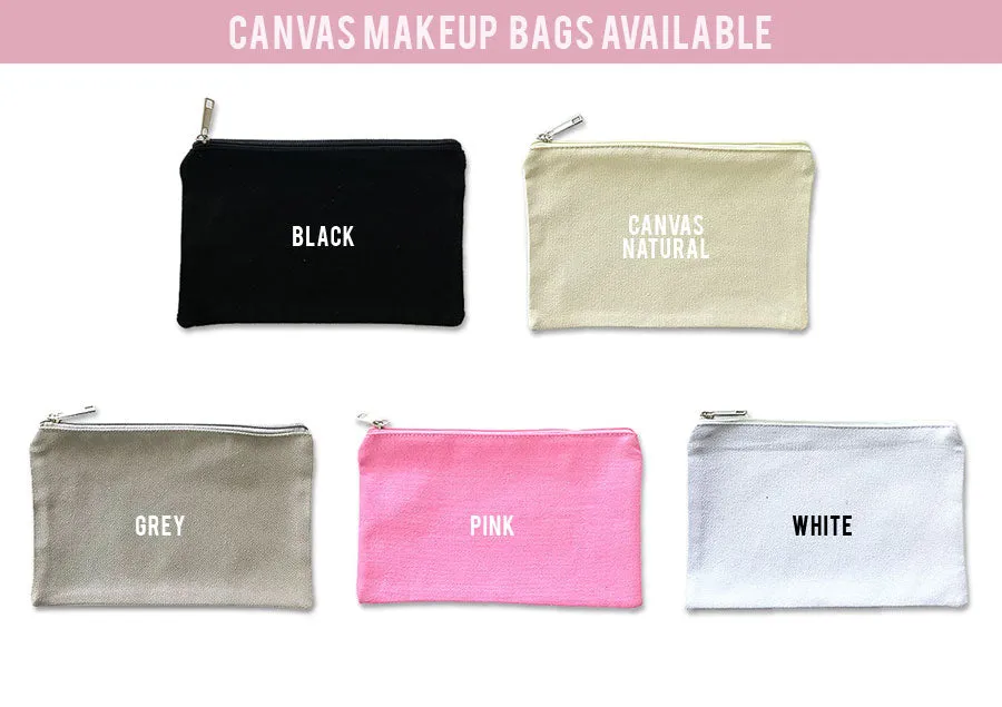 Customized Bridesmaid Cosmetic Bag