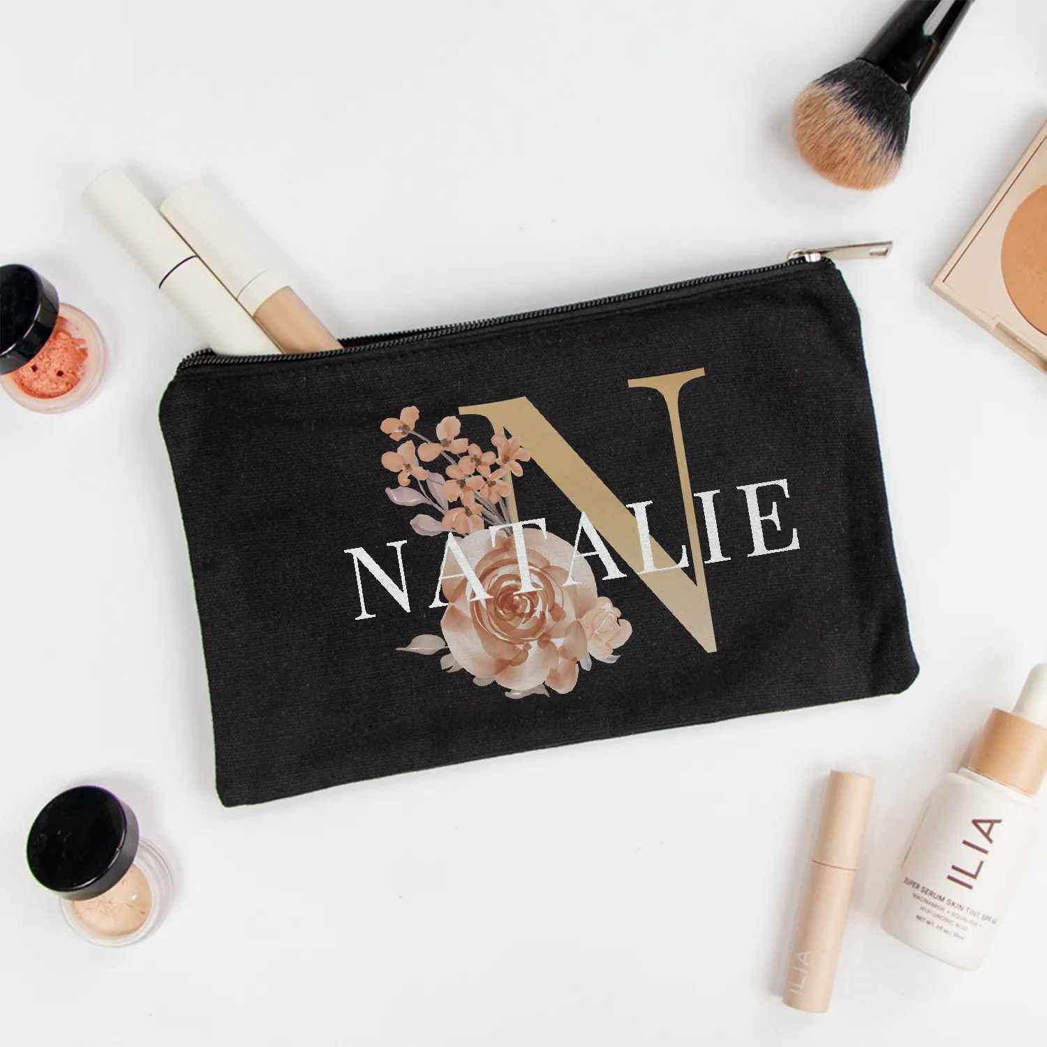 Customized Bridesmaid Cosmetic Bag