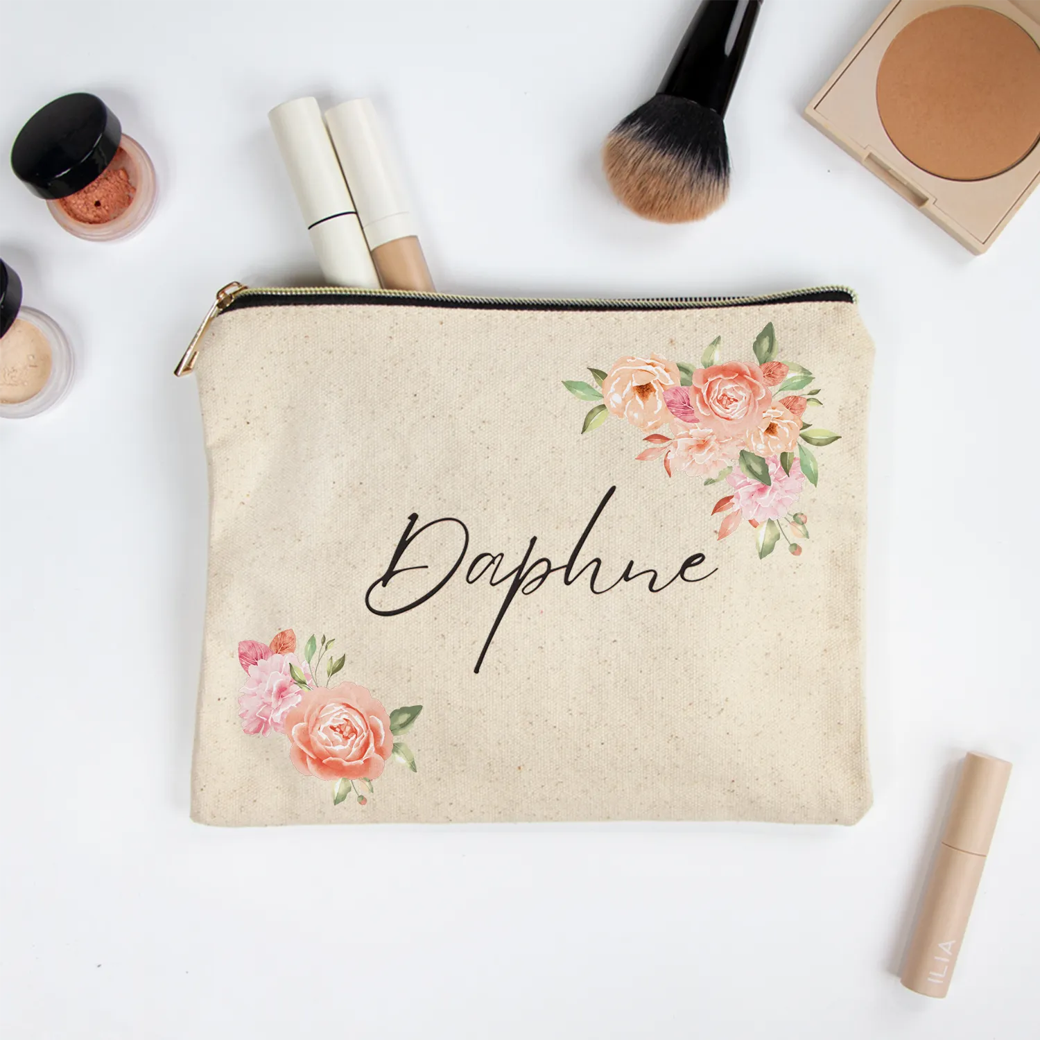 Customized Bridesmaid Cosmetic Bag