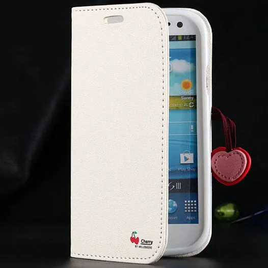 Cute Luxury PU Leather Case For Samsung Galaxy S3 i9300