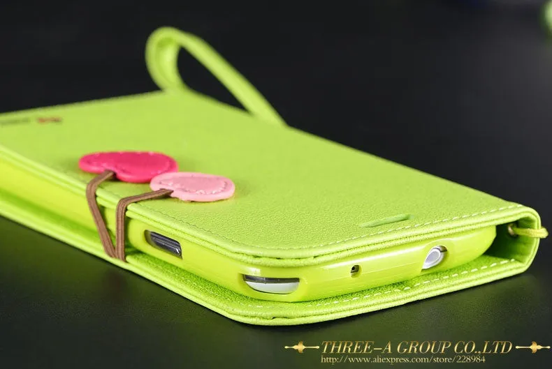 Cute Luxury PU Leather Case For Samsung Galaxy S3 i9300