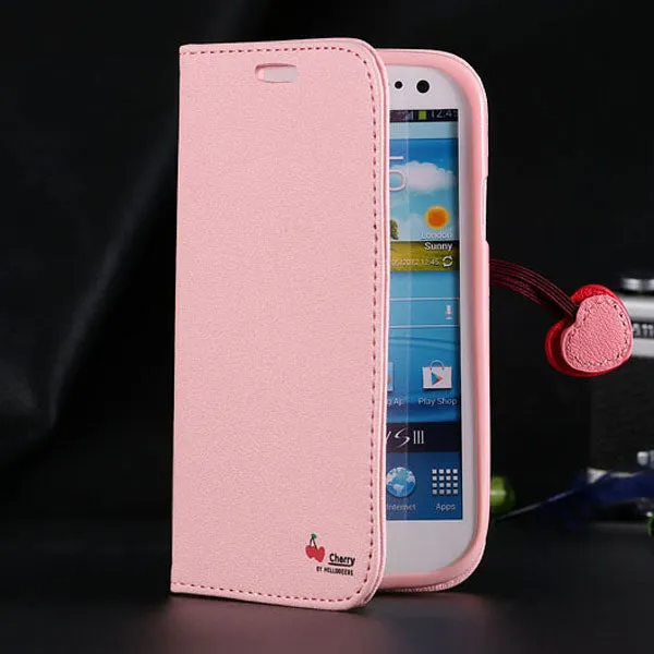 Cute Luxury PU Leather Case For Samsung Galaxy S3 i9300