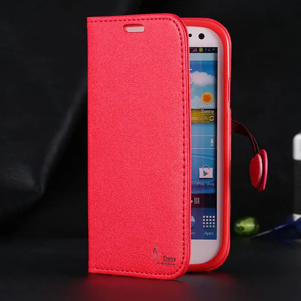 Cute Luxury PU Leather Case For Samsung Galaxy S3 i9300